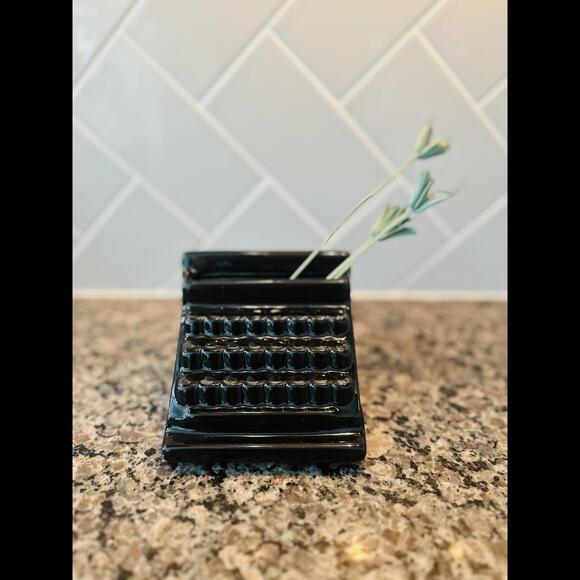 Type Writer Desk Accessory Vase Pen Holder - Picture 2 of 6